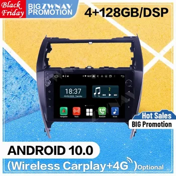 128 Г DSP Carplay Android Экран Плеер Для Toyota Camry 2012 2013 2014 2015 2016 2017 GPS Navi Авто Радио Аудио Стерео Головное Устройство