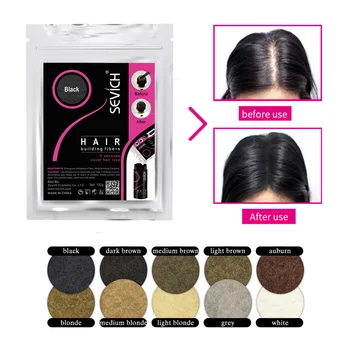13 пакетиков по 100 г волокна для волос vip BR e