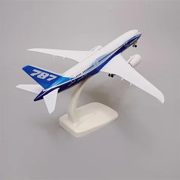 20 см Прототип Air B787-8 Из Легкосплавного Металла Оригинальный Boeing 787 787-8 Airlines, Изготовленная на Заказ Модель Самолета, Модель Самолета с Колесами