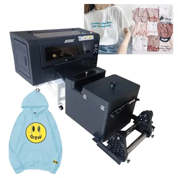 30 см 60 см dtf принтер для одежды и сумок с двумя печатающими головками xp600 i3200 dtf принтер A3 рулон в рулон dtf принтер