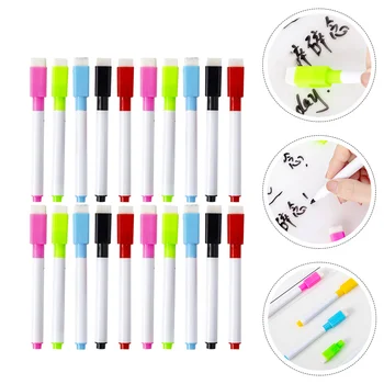 30шт портативных маркеров, удобных школьных фломастеров сухого стирания, бытовых фломастеров (разные цвета)