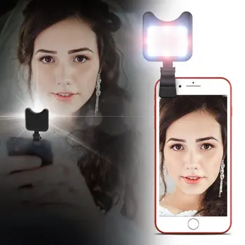 APEXEL Перезаряжаемая USB-Зарядка с зарядкой аккумулятора Selfie Портативная Светодиодная Кольцевая Камера с Заполняющим Светом для iPhone 8plus 7 телефона Android