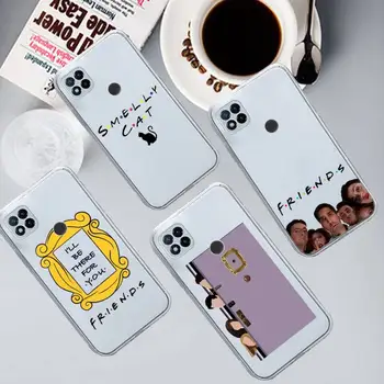 Central Perk Coffee friends tv show Чехол Для Телефона Прозрачный для Xiaomi redmi note 12 11 10 7 8 9 4G 5G T S i ultra poco X3 pro