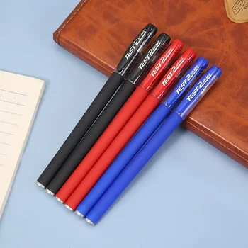 GP380 Матовая углеродно-нейтральная ручка, черная пластиковая ручка для подписи в деловом офисе 0,5 мм, набор студенческих гелевых ручек
