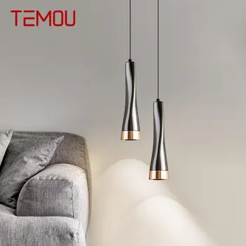 TEMOU Современный Подвесной Светильник LED Nordic Simply Creative Design Подвесной Светильник Для Домашней Столовой Спальни Прикроватный Декор