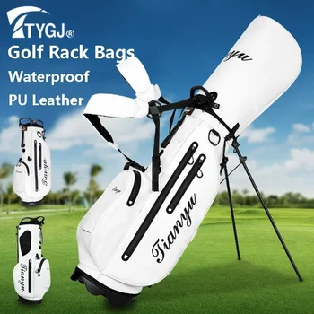TTYGJ Водонепроницаемая сумка для гольфа из микрофибры, легкая портативная сумка-стойка с плечевым ремнем, сумки-подставки для гольфа большой емкости