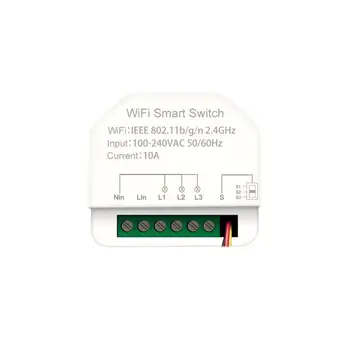 Tuya Alexa Wifi Smart Switch 3gang МИНИ-Таймер Включения-выключения Устройства Casa Inteligente Модули автоматизации Дома