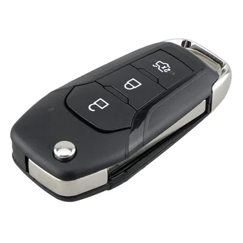 Автомобильный Умный Дистанционный Ключ 3 Кнопки 43 Гц 49Chip Подходит для Ford KA + Modeo Glaxy S-Max 2014 2015 2016 DS7T-15K601-B