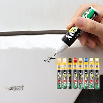 Авторемонтная ручка для рисования автомобиля Автомобильная краска для ремонта царапин Артефакт для царапин Жемчужно-белая Черная Серебристо-красная краска Автомобильные принадлежности
