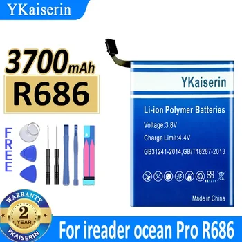 Аккумулятор YKaiserin емкостью 3700 мАч R 686 для цифровых аккумуляторов ireader ocean Pro R686