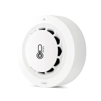 Беспроводная интеллектуальная дымовая сигнализация Wifi Домашняя охранная дымовая сигнализация App Control для Home Lounge
