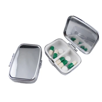 Водонепроницаемые мини-алюминиевые коробки для лекарств, футляры для бутылок, Портативная коробка для таблеток, Контейнер-органайзер для лекарств
