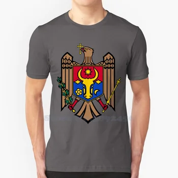 Высококачественные футболки с логотипом бренда Moldova, модная футболка 2023 года, новая футболка с рисунком