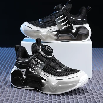 Детские кроссовки Детская баскетбольная спортивная обувь для мальчиков Дышащая детская обувь для бега Легкие спортивные теннисные кроссовки для девочек