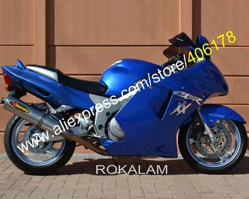 Для Honda CBR1100XX 96 97 98 99 00 01 02 03 04 05 06 07 CBR 1100 XX 1996-2007 комплект синего обтекателя (литье под давлением)