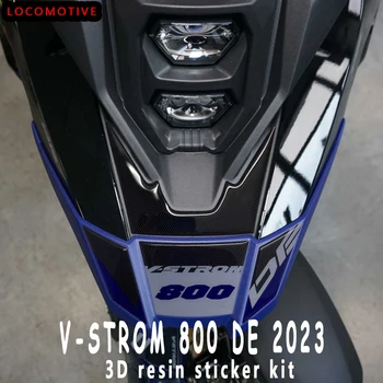 Для Suzuki V Strom 800 DE V-Strom 800 DE VStrom 800DE 2023 Аксессуары Для Защиты Пальцев Ног 3D Наклейка Из Эпоксидной Смолы Защитный Комплект