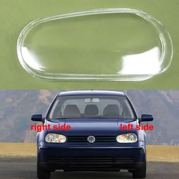 Для VW Golf 4 2002-2008 Корпус лампы фары Прозрачная крышка фары Объектив оргстекло Заменить оригинальный абажур