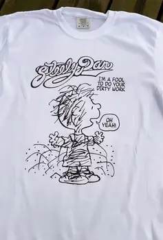 Забавная футболка с короткими рукавами из мультфильма Steely Dan 90-х, редкая Унисекс S-5XL NH4686