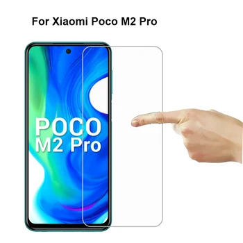 Закаленное Стекло Для Xiaomi Poco M2 Pro Case Защитная пленка для экрана телефона poco m2 pro M2pro M2003J6CI film GLASS Sklo Guard Verre