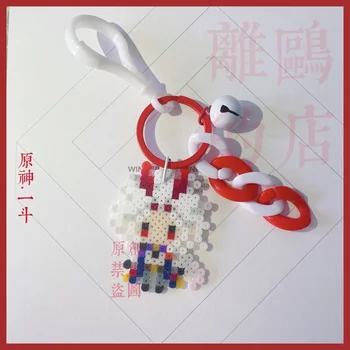 Игра COYOUNG Store Аниме Genshin Impact Arataki Itto Косплей, сделай сам, брелок с фасолью ручной работы, рюкзак, подвеска, подарки