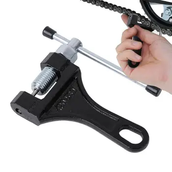 Инструмент для разветвления велосипедной цепи, прочный прерыватель цепи для велосипеда с роликовой цепью 420-530, снимите и установите прерыватель цепи