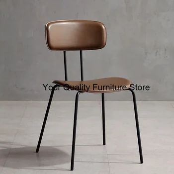 Итальянский Железный Дизайнерский Стул Для Макияжа Nordic Industrial Style Chair Single Chair Табурет Net Red Ins Chair sillas de comedor