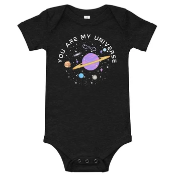 Комбинезон My Universe Music Of The Spheres, детское боди, одежда Kpop, новый подарок для ребенка, армейское объявление о беременности.
