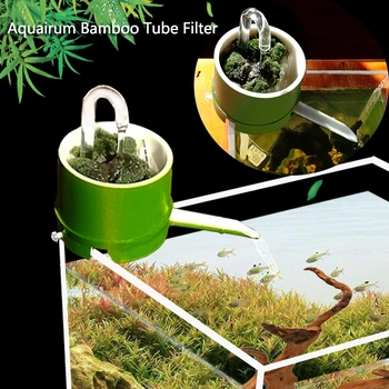 Креативный Аквариумный Фильтр из Смолы для Аквариума с Рыбками Воздушный Насос Скиммер Биохимический Губчатый Фильтр Аквариумные Биофильтры Filtro Aquario