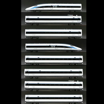 Модель Поезда 1/87 Revival Восьмисекционный набор Увеличьте количество доступных Секций Белых электрических Игрушечных Поездов
