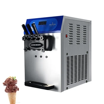 Мороженицы с мягкой подачей для ресторанов и десертных киосков, электрические автоматы для производства мороженого, коммерческие автоматы по продаже мороженого