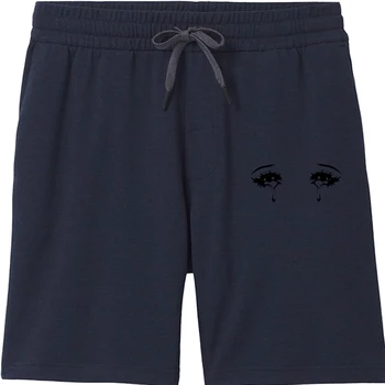 Мужские шорты с плачущими глазами из аниме - Шорты манга - Подарок из японского аниме - Милые мужские шорты в стиле Tumblr