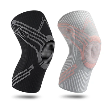 Наколенник для облегчения коленного сустава, компрессионный наколенник с гелевыми накладками на коленную чашечку