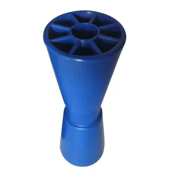 Носовой ролик лодочного прицепа Отлитый в форму диаметром 3,50 дюйма Компоненты Синие детали Прокатный инструмент для складских помещений Автомобиль RV