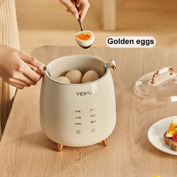 Пароварка для яиц мощностью 400 Вт, Домашняя машина для завтрака, Многофункциональная Электрическая пароварка с автоматическим отключением питания, умная яйцеварка 220 В