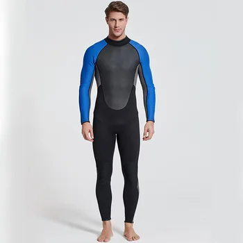 Профессиональный цельный водолазный костюм из материала толщиной 3 мм, холодный и теплый плавающий водолазный костюм, утолщенный мужской купальник, костюм для серфинга