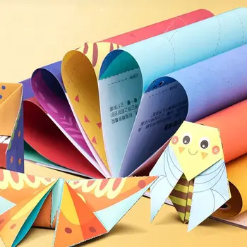 Ремесла Игрушки Образование Оригами Бумажная Книга 3D Головоломка DIY Craft Paper