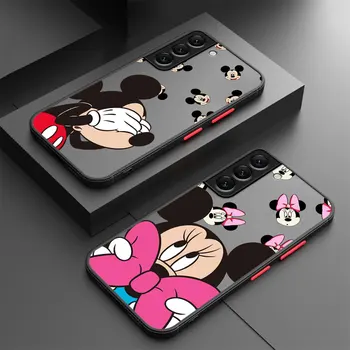Роскошный Чехол для Samsung Galaxy S9 S23 Ultra S21 FE S20 Ultra S23 FE S22 Plus S10 Plus Cover Cute Mickey Mouse Donald Duck