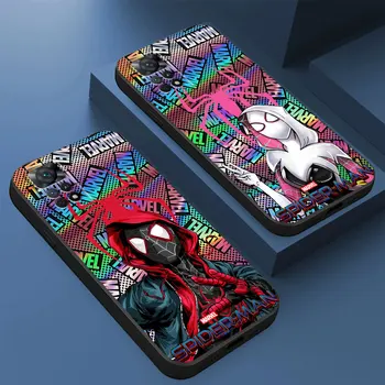 Силиконовый Чехол для Телефона с Мультяшным Человеком-Пауком Marvel для Redmi K40 Pro K50i A2 A1 Plus K50 Gaming K60 K50 Ultra K40S K60e Cover
