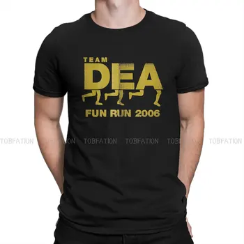 Футболка Dea Fun Run с круглым вырезом из ткани Breaking Bad Базовая футболка Мужская одежда Индивидуальность Большая распродажа